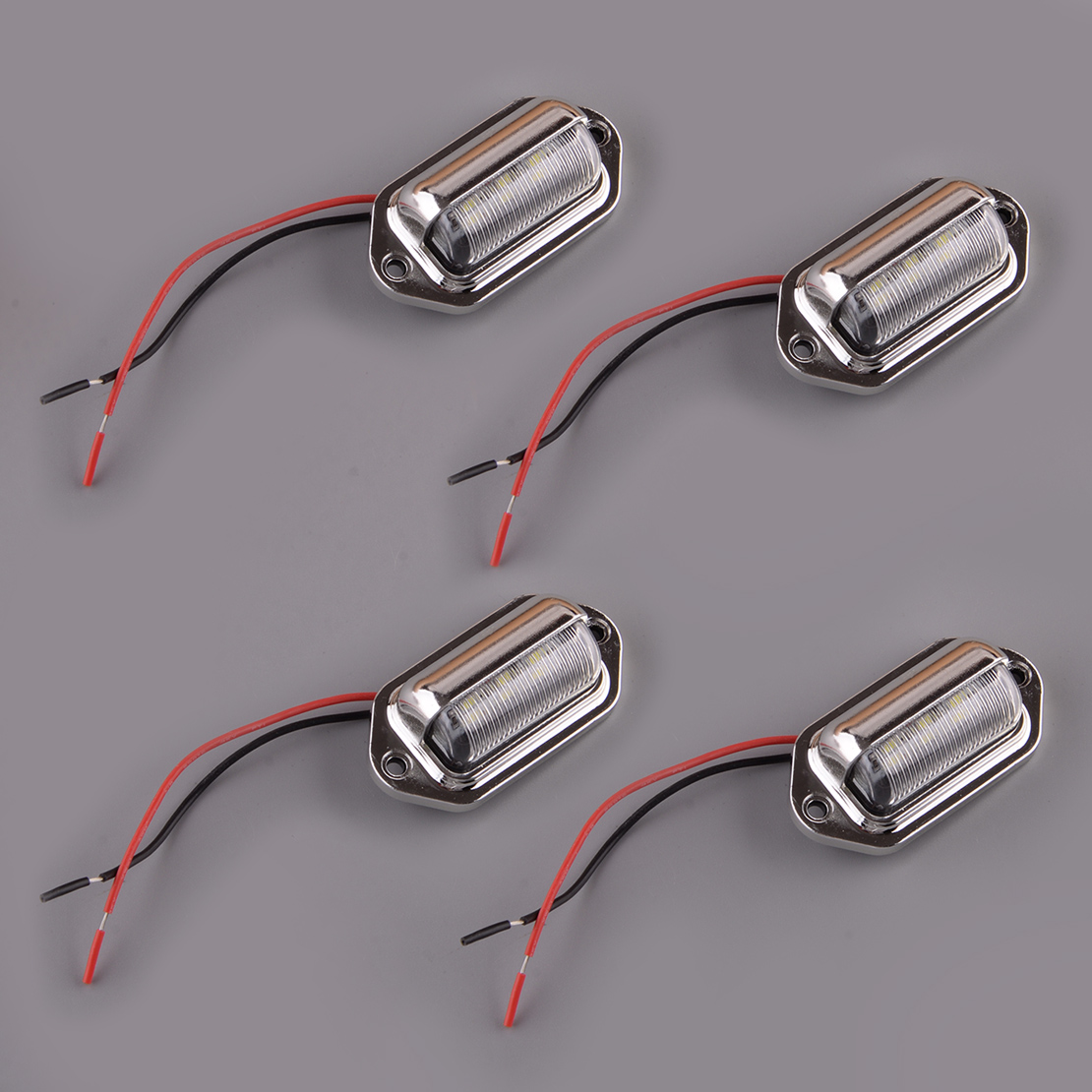 Outdoor Lighting Deck - ไฟ LED กันน้ำ 4 ชิ้น สำหรับติดตั้งท้ายเรือ