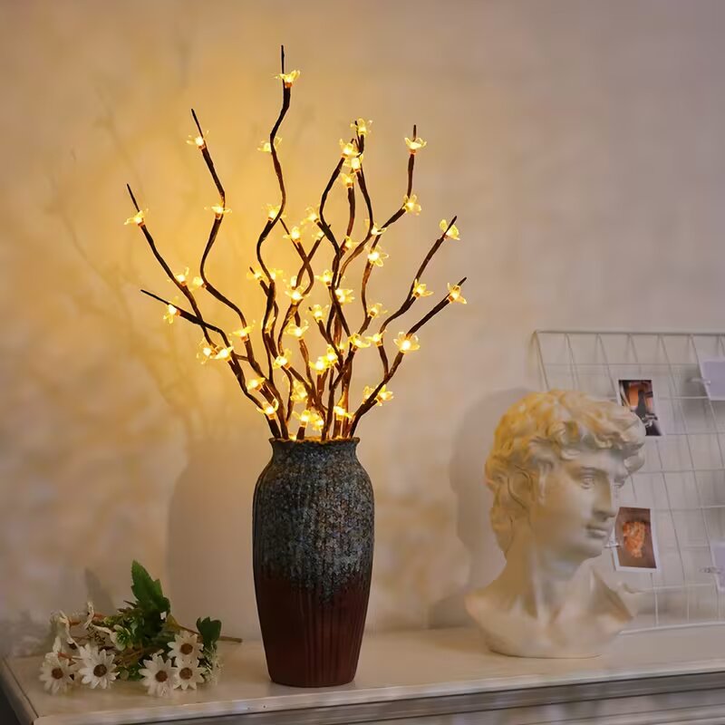 Outdoor Lighting For Home - ไฟต้นซากุระ 20 LED 1/2 ชิ้น สำหรับตกแต่งบ้านทั้งภายในและภายนอกอาคาร