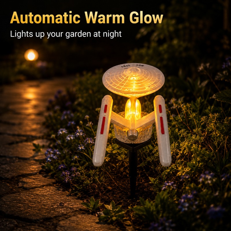 ไฟประดับสวนรูปยานอวกาศ Star Tr - Outdoor Lighting Under Pergola บทวิจารณ์และราคา