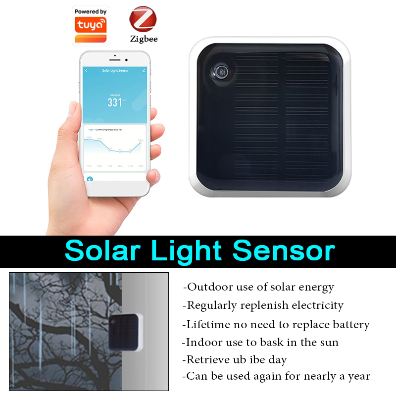 เซ็นเซอร์ตรวจจับแสงพลังงานแสงอ - Outdoor Lighting Zigbee บทวิจารณ์และราคา