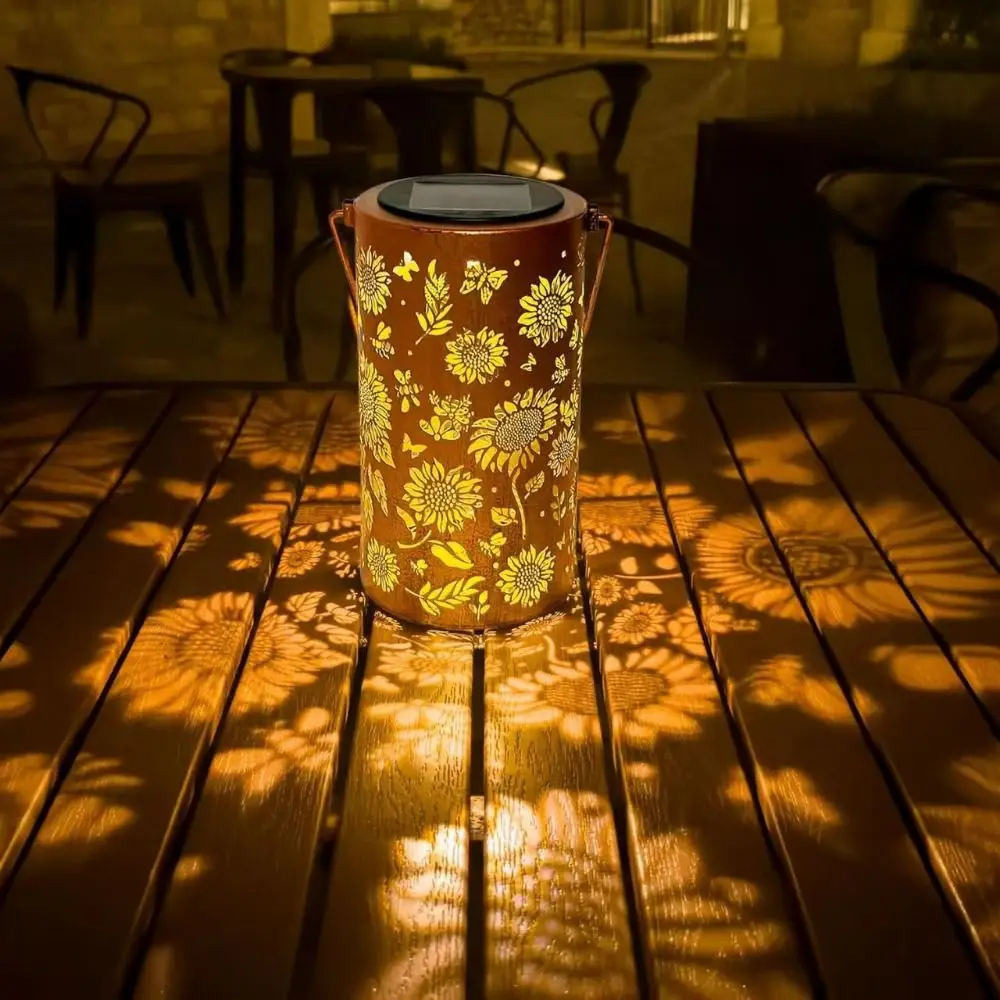 ไฟดอกทานตะวัน แสงเงา ไฟกันน้ำก - Outdoor Lighting Yard บทวิจารณ์และราคา