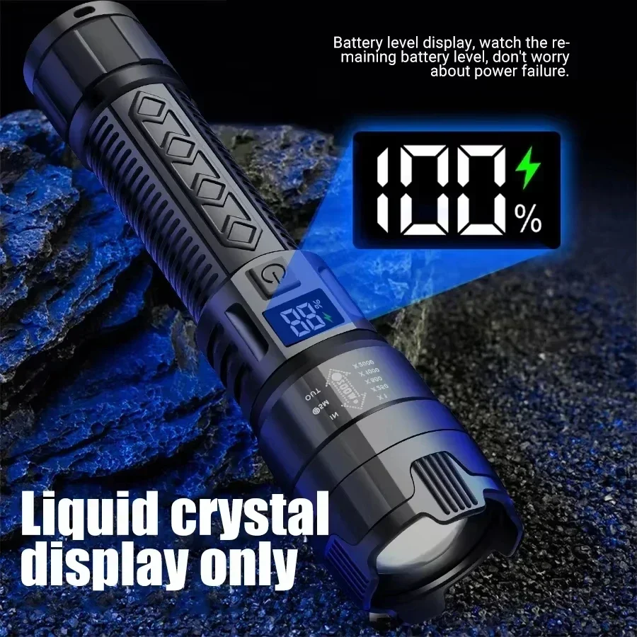 ไฟฉาย LED พลังสูง ไฟฉายยุทธวิธ - Outdoor Lighting Usb บทวิจารณ์และราคา