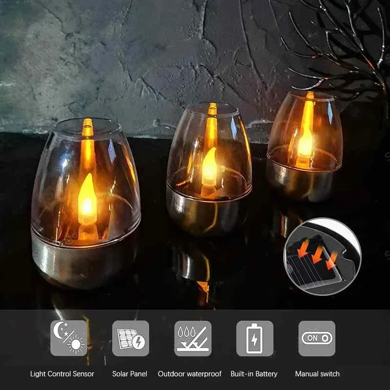 LED พลังงานแสงอาทิตย์เทียนแสง  - Outdoor Lighting Under Pergola บทวิจารณ์และราคา