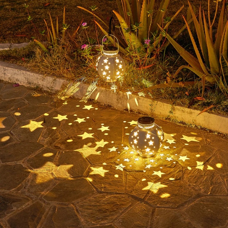 โคมไฟโปรเจคเตอร์รูปดาวสำหรับสว - Outdoor Lighting Yard บทวิจารณ์และราคา