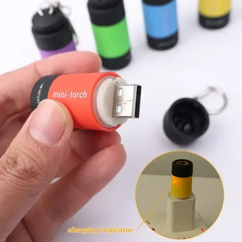 ไฟฉายพวงกุญแจ LED ชาร์จ USB ได - Outdoor Lighting Usb บทวิจารณ์และราคา