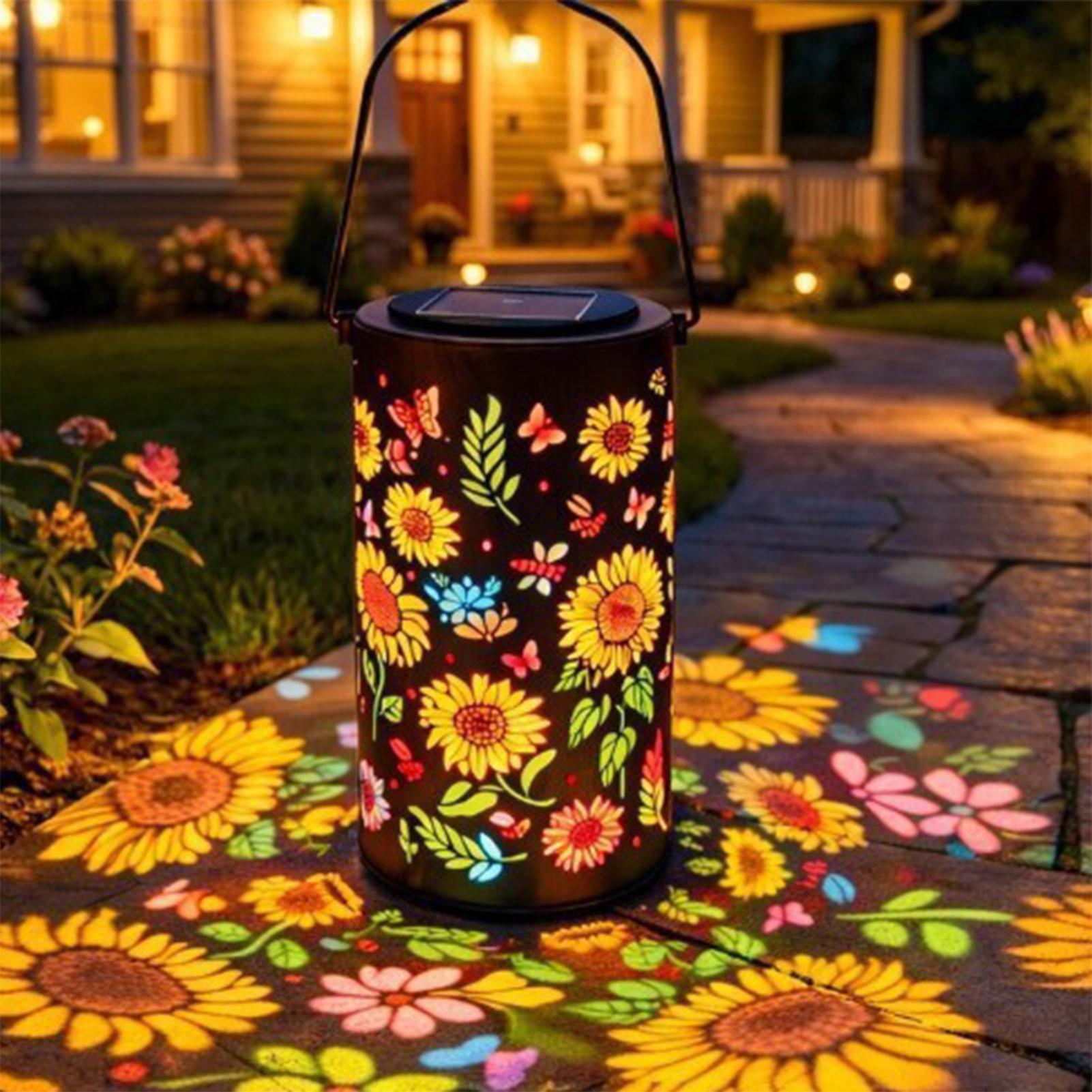 โคมไฟพลังงานแสงอาทิตย์รูปดอกทา - Outdoor Lighting Yard บทวิจารณ์และราคา