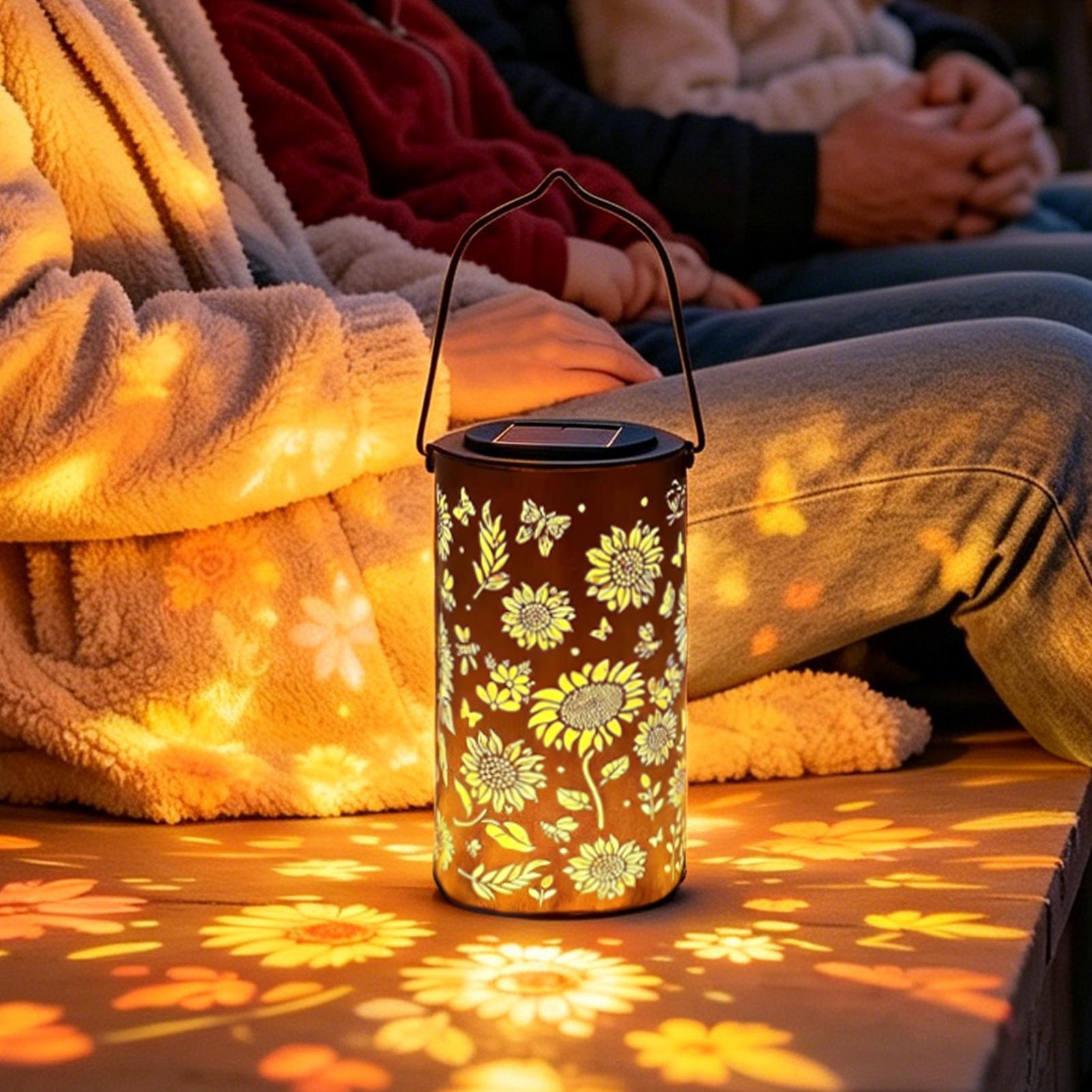 โคมไฟพลังงานแสงอาทิตย์รูปดอกทา - Outdoor Lighting Yard บทวิจารณ์และราคา