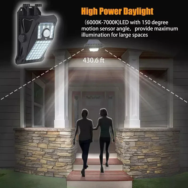 45LED ไฟพลังงานแสงอาทิตย์กลางแ - Outdoor Lighting Deck บทวิจารณ์และราคา
