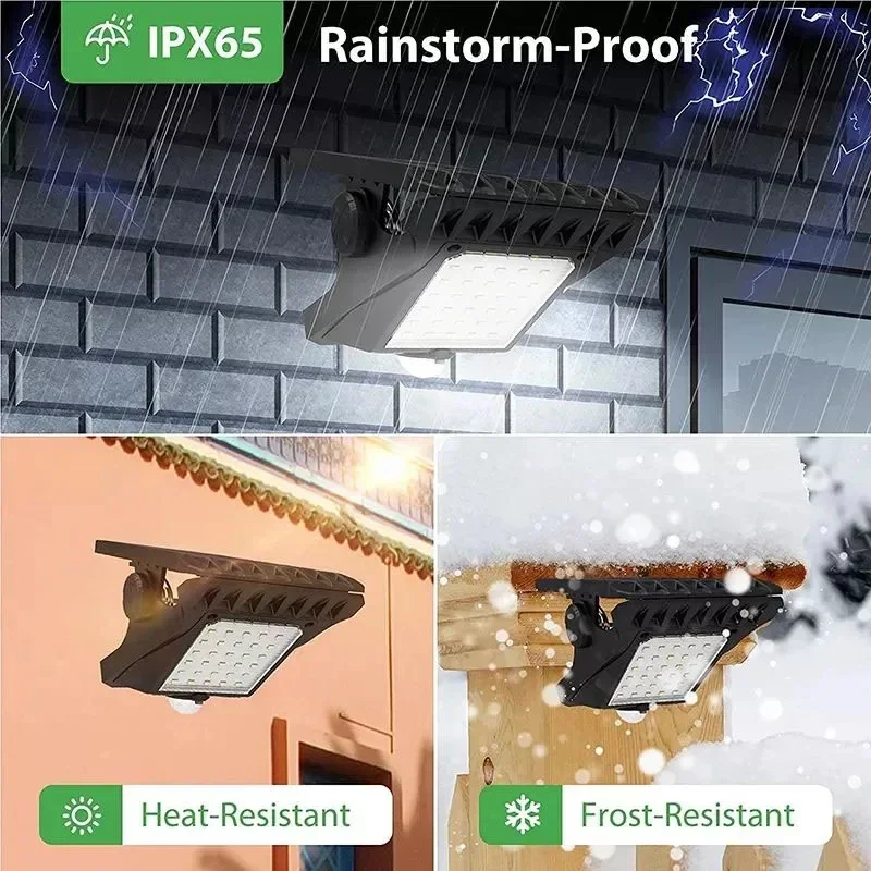 45LED ไฟพลังงานแสงอาทิตย์กลางแ - Outdoor Lighting Deck บทวิจารณ์และราคา