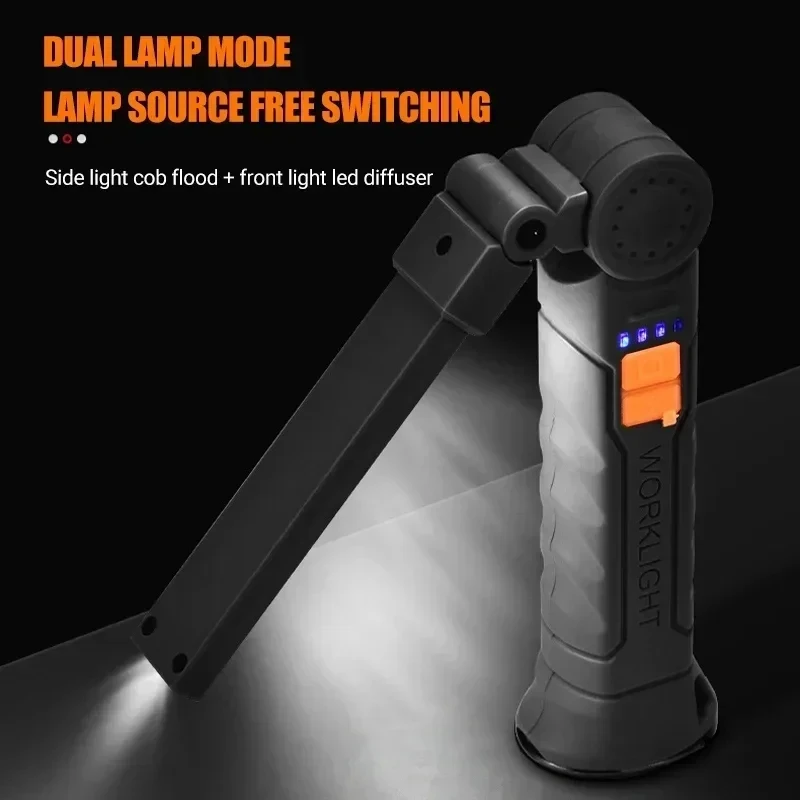 ไฟฉาย LED แบบพกพา COB ชาร์จไฟผ - Outdoor Lighting Usb บทวิจารณ์และราคา