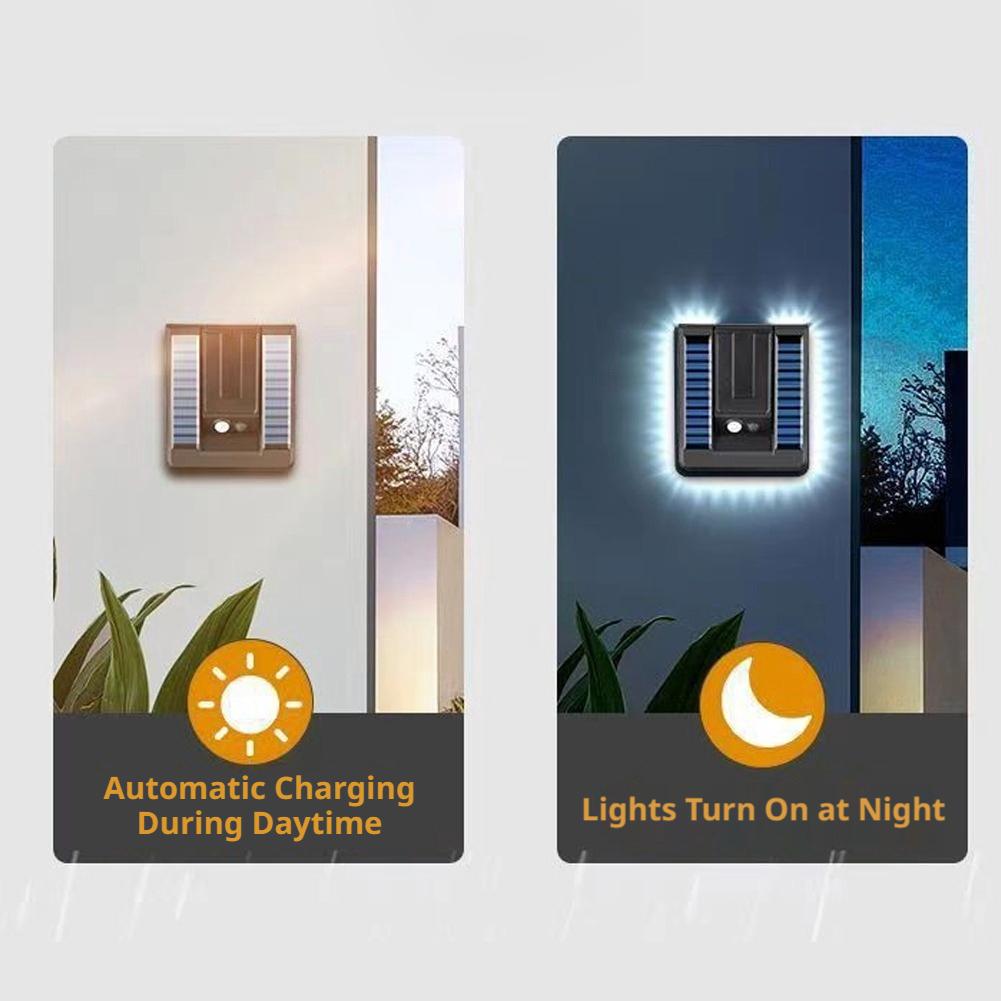ไฟ LED พับได้ 120 °   ไฟพลังงา - Outdoor Lighting Under Pergola บทวิจารณ์และราคา