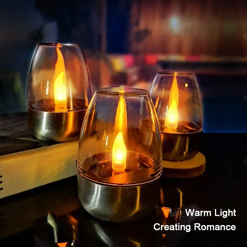 LED สแตนเลสไฟเทียนพลังงานแสงอา - Outdoor Lighting Deck บทวิจารณ์และราคา