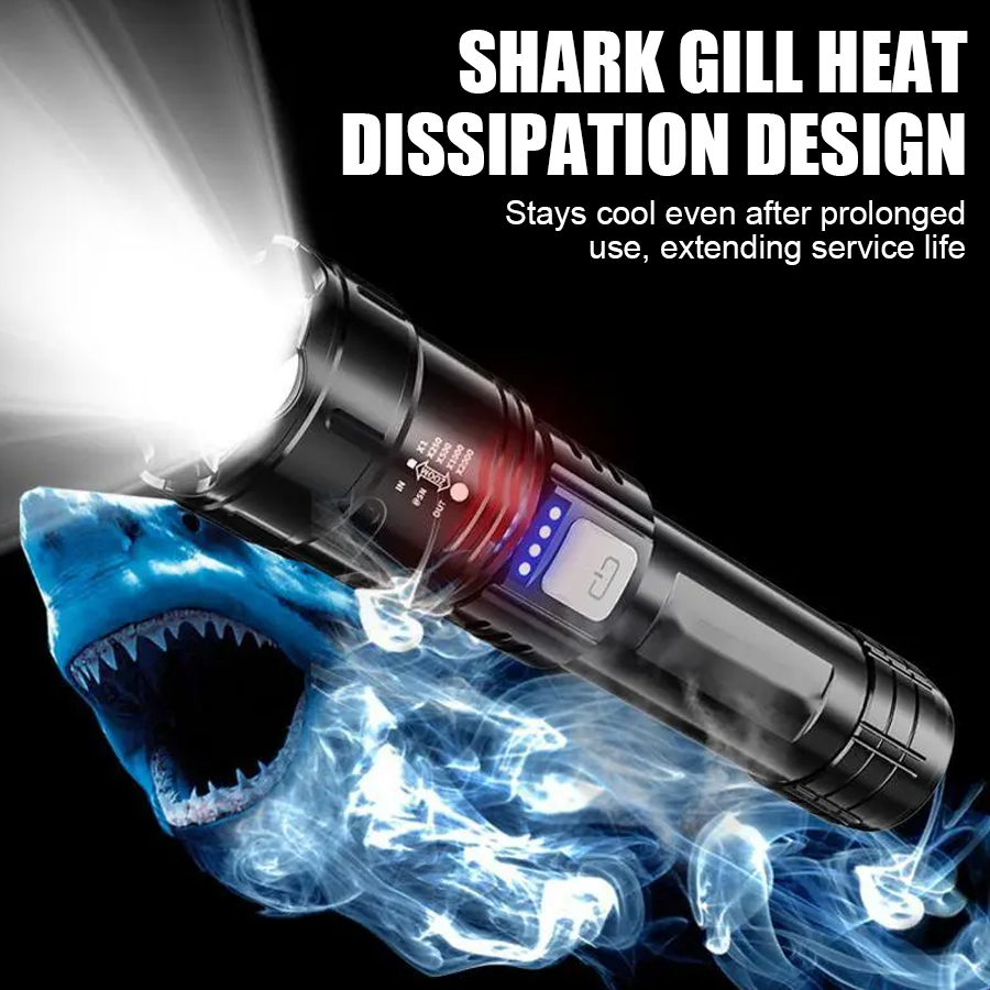 ไฟฉาย LED พลังงานสูง P50 แบบชา - Outdoor Lighting Usb บทวิจารณ์และราคา