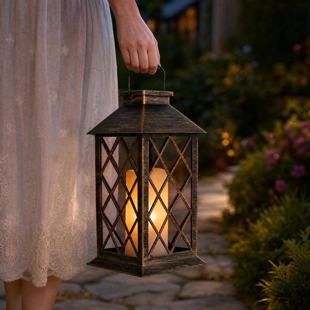 โคมไฟพลังงานแสงอาทิตย์แบบย้อนย - Outdoor Lighting Yard บทวิจารณ์และราคา