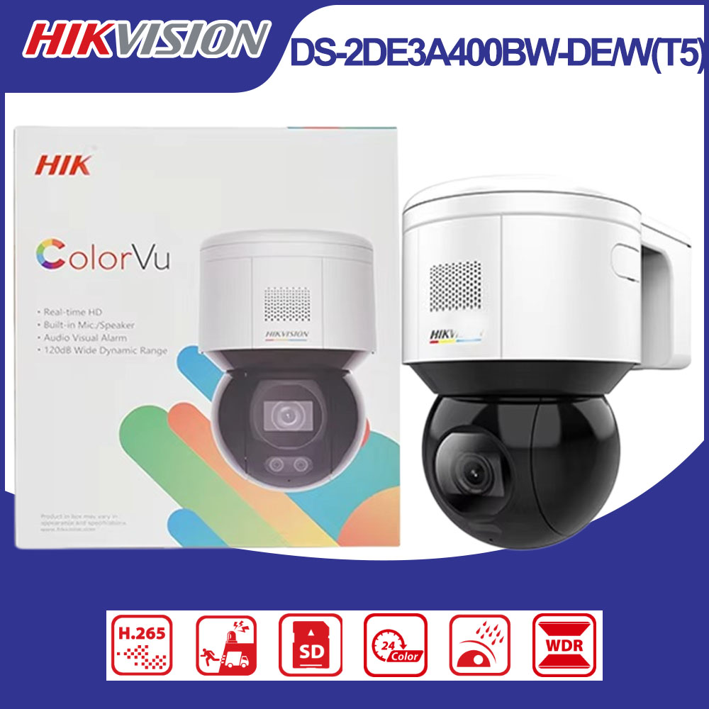 Hikvision DS-2DE3A400BW-DE/W(T - Outdoor Lighting Mains Powered บทวิจารณ์และราคา