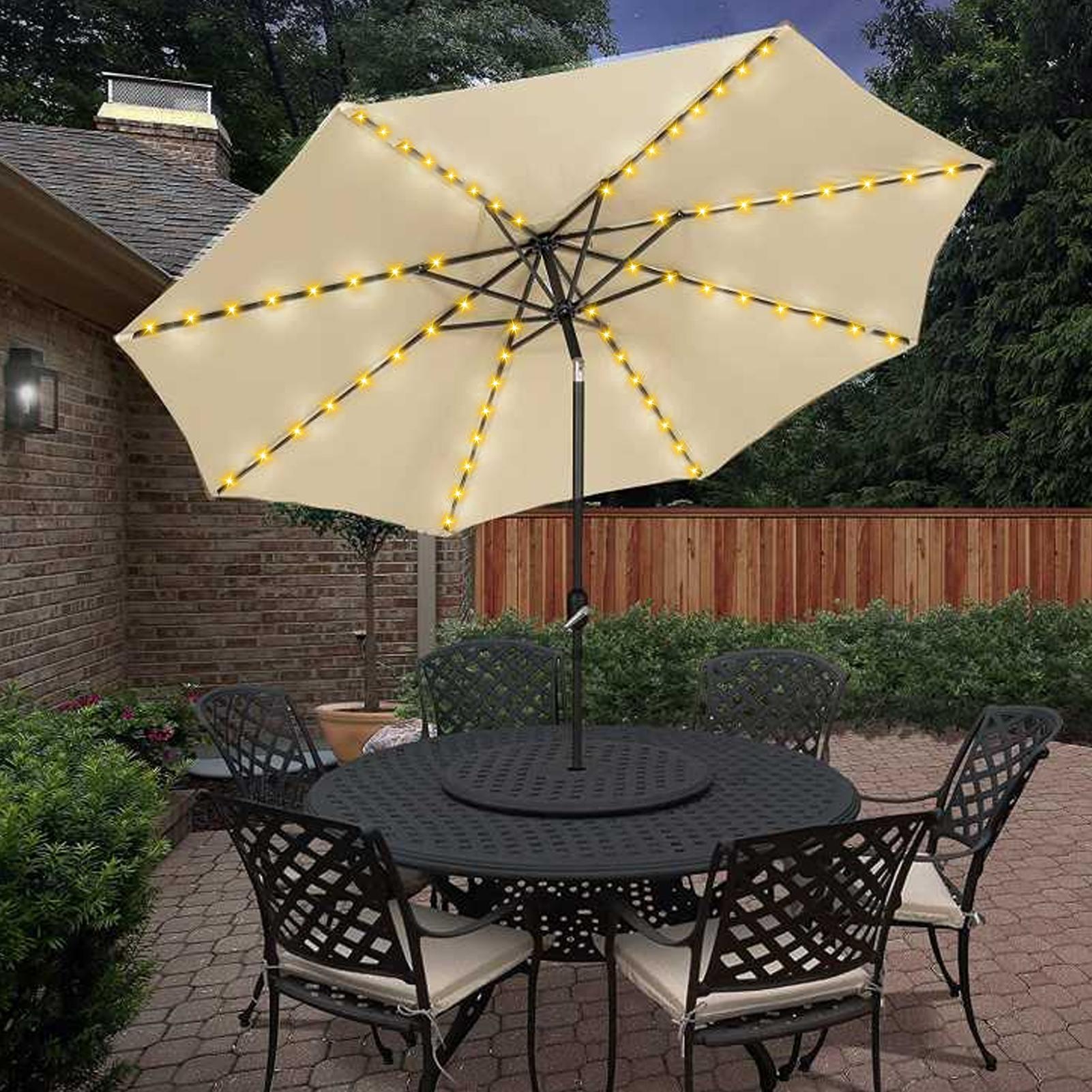 ไฟประดับร่มโซลาร์เซลล์ 104 LED - Outdoor Lighting Under Pergola บทวิจารณ์และราคา