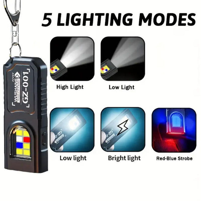 ไฟฉายพวงกุญแจอเนกประสงค์ ชาร์จ - Outdoor Lighting Usb บทวิจารณ์และราคา