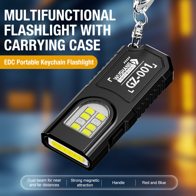 ไฟฉายพกพาแบบพวงกุญแจ LED COB ช - Outdoor Lighting Usb บทวิจารณ์และราคา