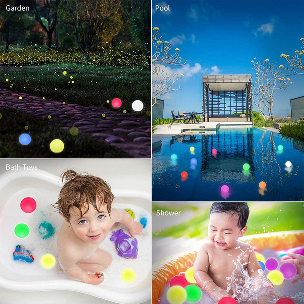 ลูกบอลไฟ LED เรืองแสงพร้อมรีโม - Outdoor Lighting Around Pool บทวิจารณ์และราคา