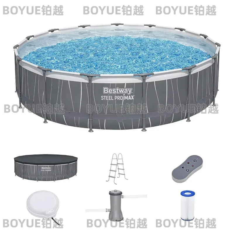 ชุดสระว่ายน้ำทรงกลมโครงเหล็กตั - Outdoor Lighting Around Pool บทวิจารณ์และราคา