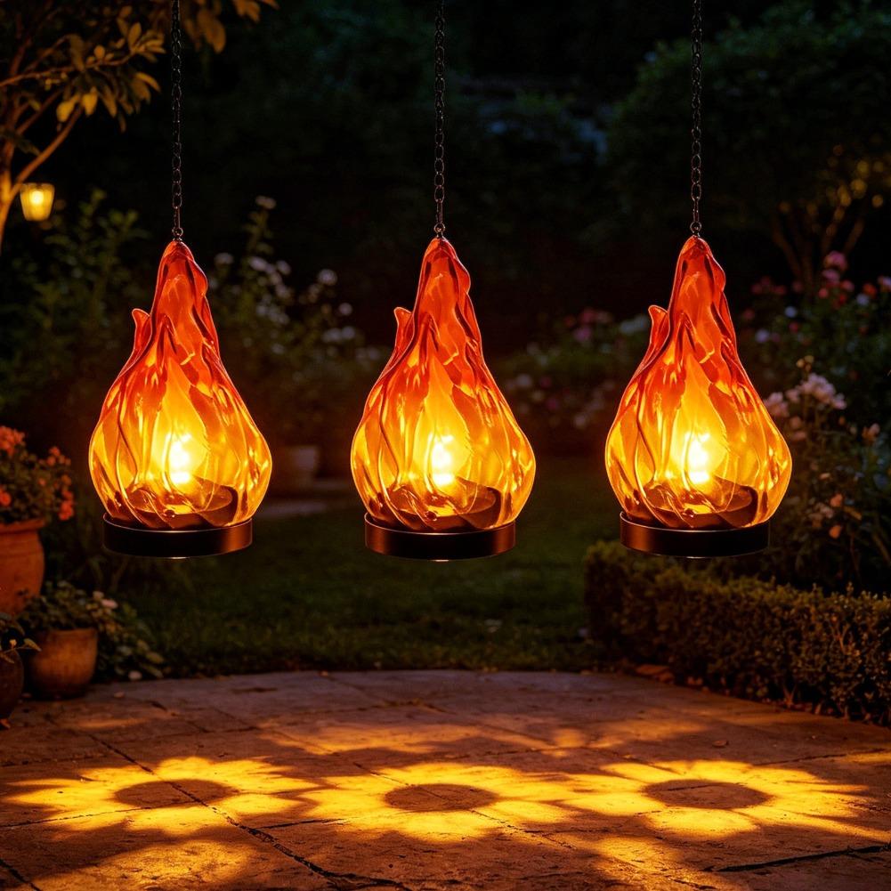 โคมไฟแขวนพลังงานแสงอาทิตย์แบบเ - Outdoor Lighting Yard บทวิจารณ์และราคา