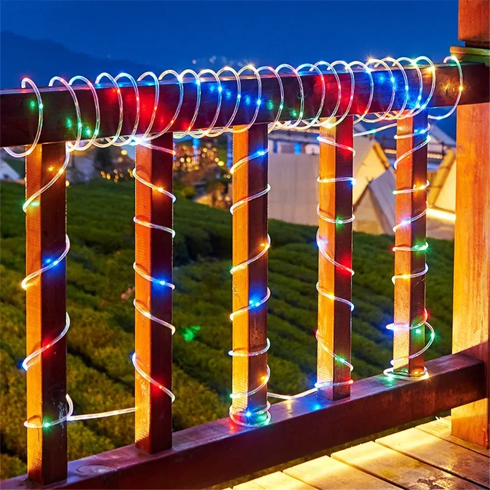 ไฟเชือกพลังงานแสงอาทิตย์กลางแจ - Outdoor Lighting Youtube บทวิจารณ์และราคา