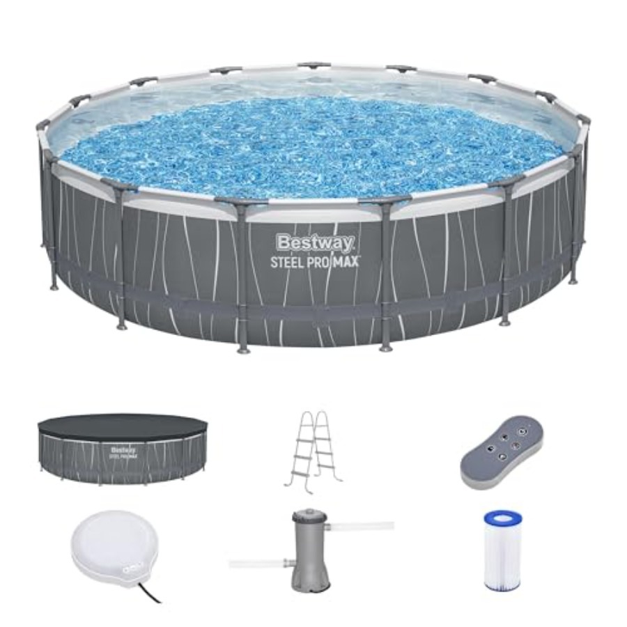 สระว่ายน้ำทรงกลมแบบตั้งพื้น ขน - Outdoor Lighting Around Pool บทวิจารณ์และราคา