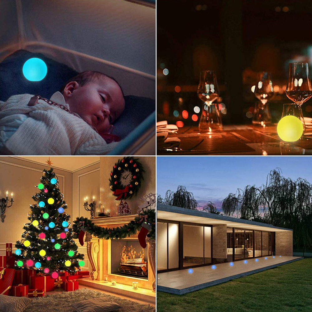 ไฟ LED ลูกบอลเรืองแสง ไฟกลางคื - Outdoor Lighting Around Pool บทวิจารณ์และราคา
