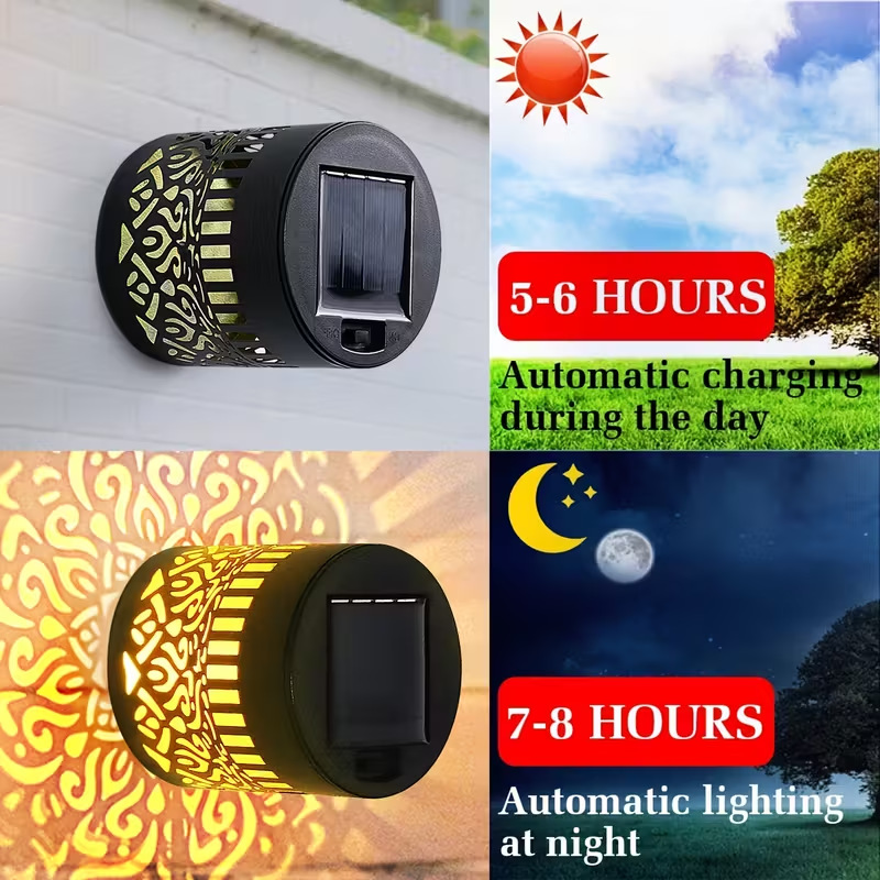 โคมไฟติดผนัง LED พลังงานแสงอาท - Outdoor Lighting Under Pergola บทวิจารณ์และราคา