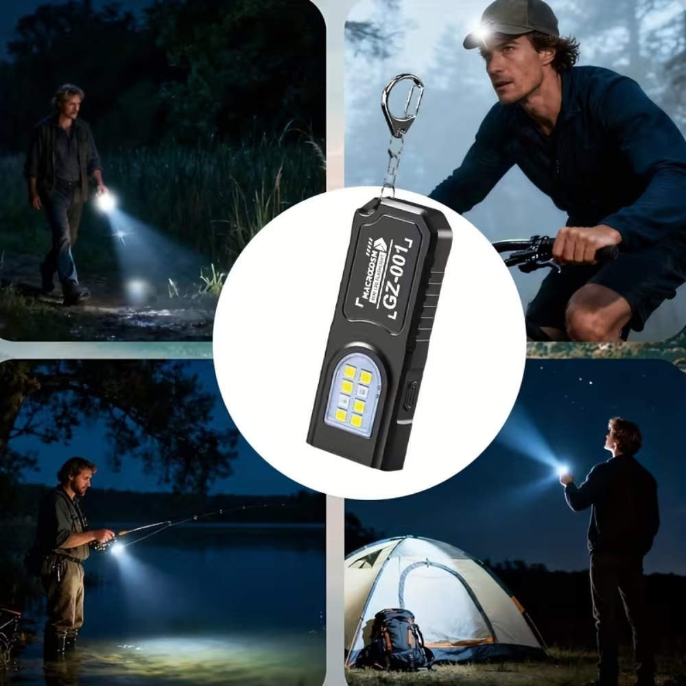 ไฟฉายพวงกุญแจ LED ขนาดเล็กแบบ  - Outdoor Lighting Usb บทวิจารณ์และราคา
